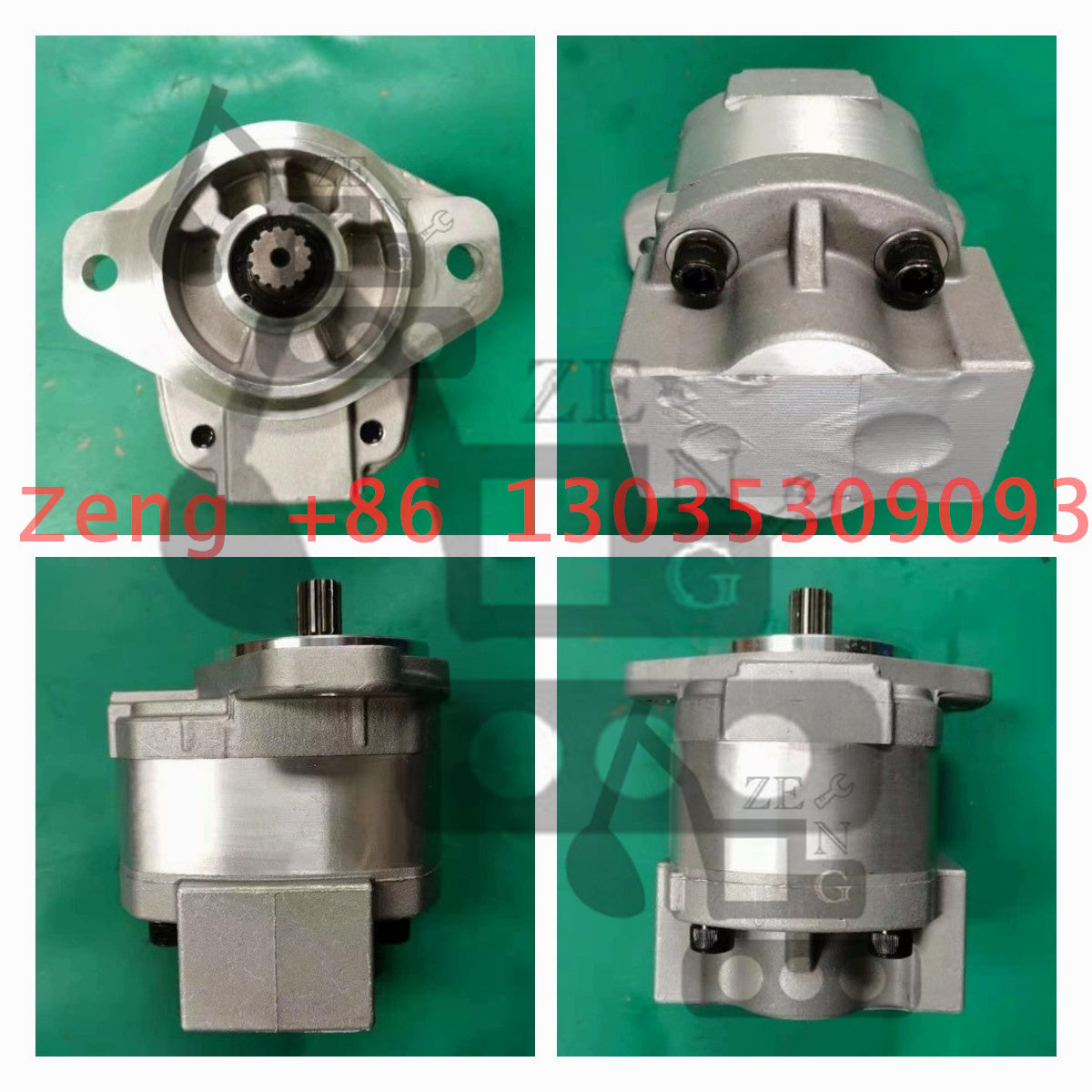 D455 705-11-30110 hydraulic pump gear pump pilot pump