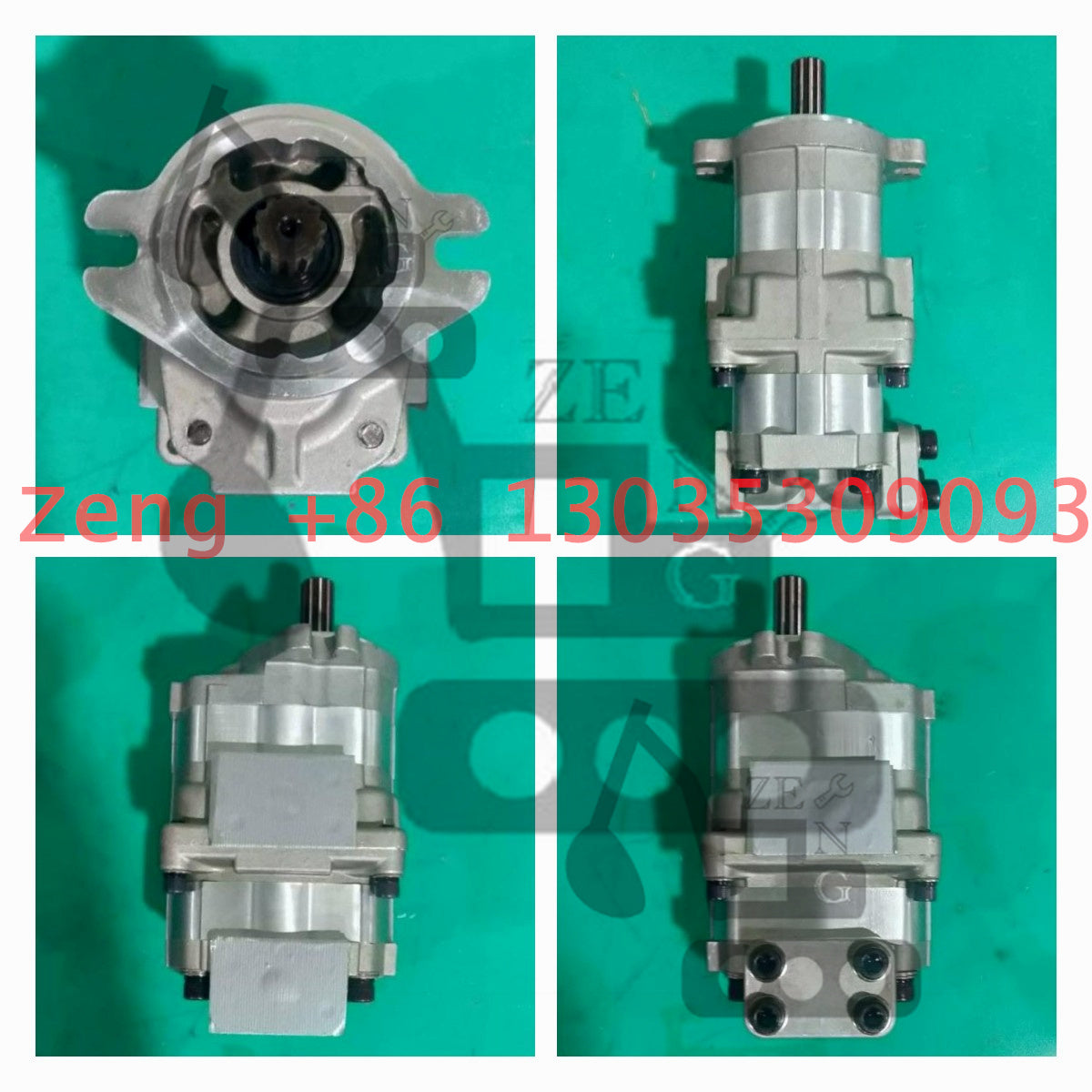 GD405 705-52-10030 hydraulic pump gear pump pilot pump