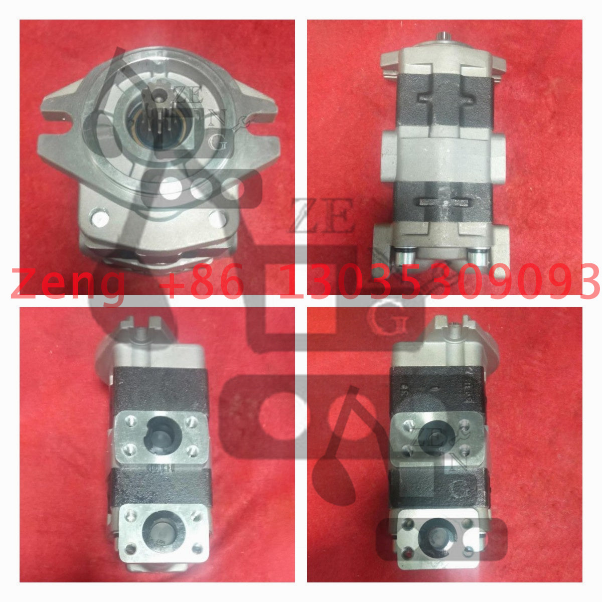 GD511 23A-60-11102 hydraulic pump gear pump pilot pump