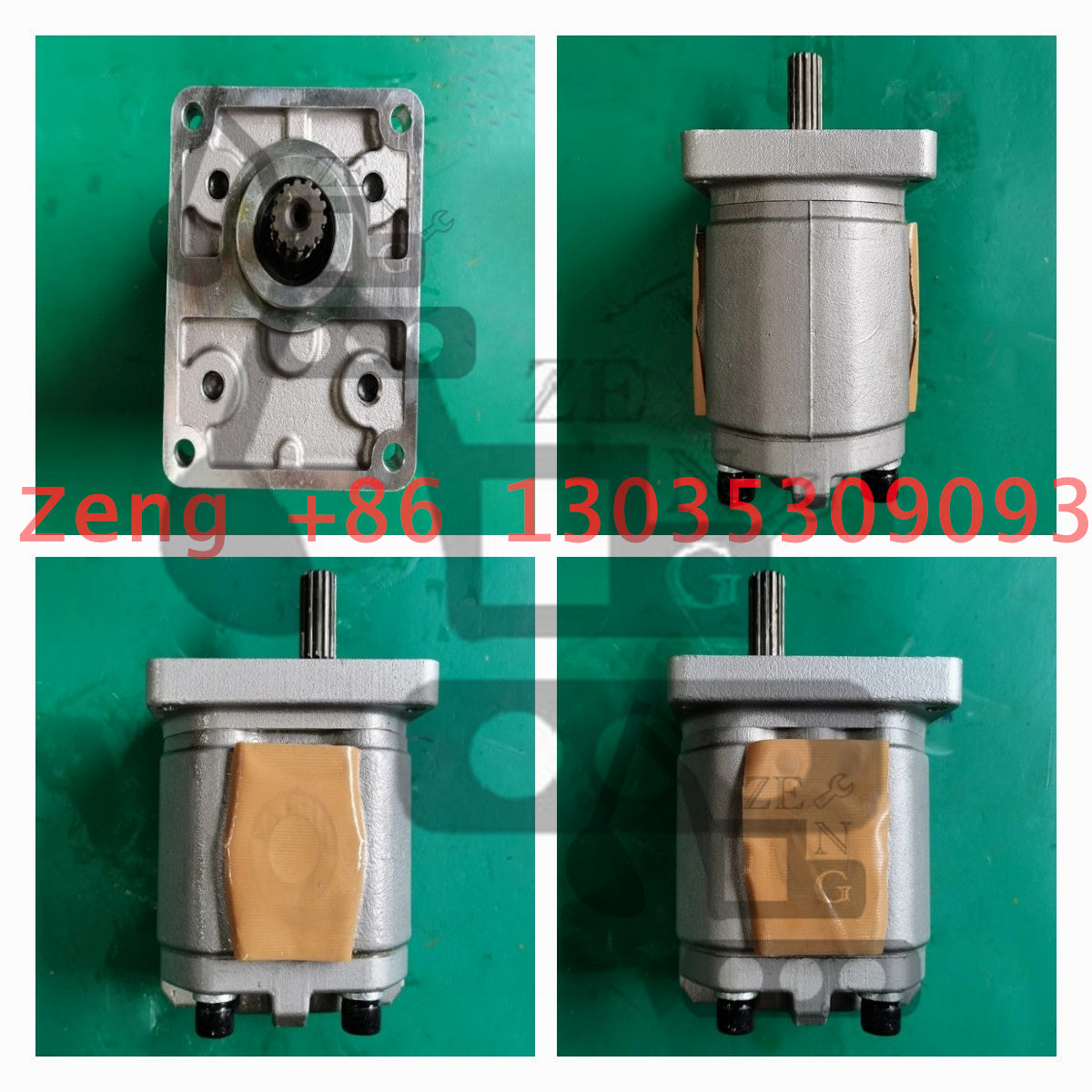 GD605  704-12-26120 hydraulic pump gear pump pilot pump