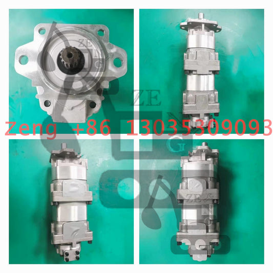 HD465 HD605 705-56-34630 hydraulic pump gear pump pilot pump