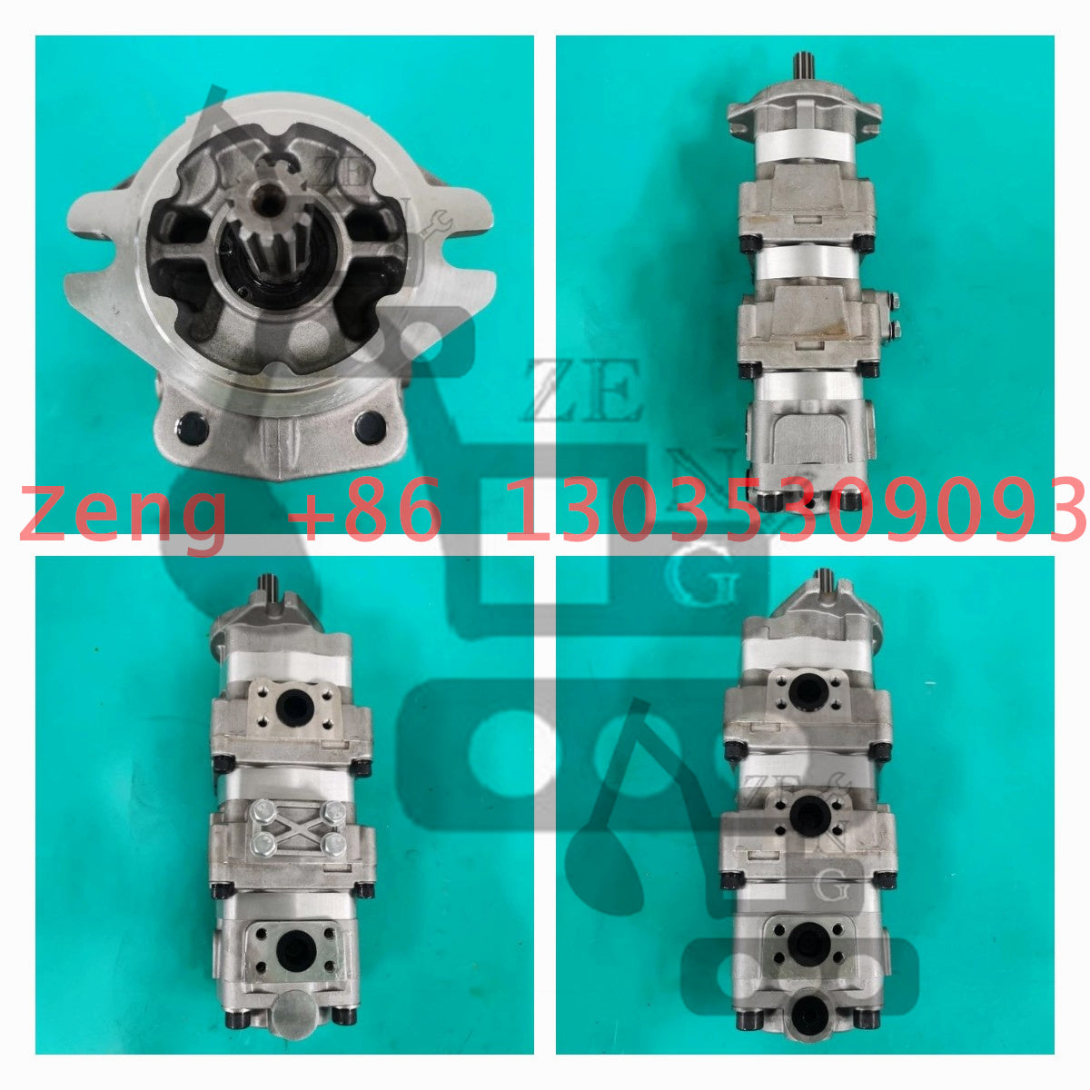 PC07 705-41-08180 hydraulic pump gear pump pilot pump