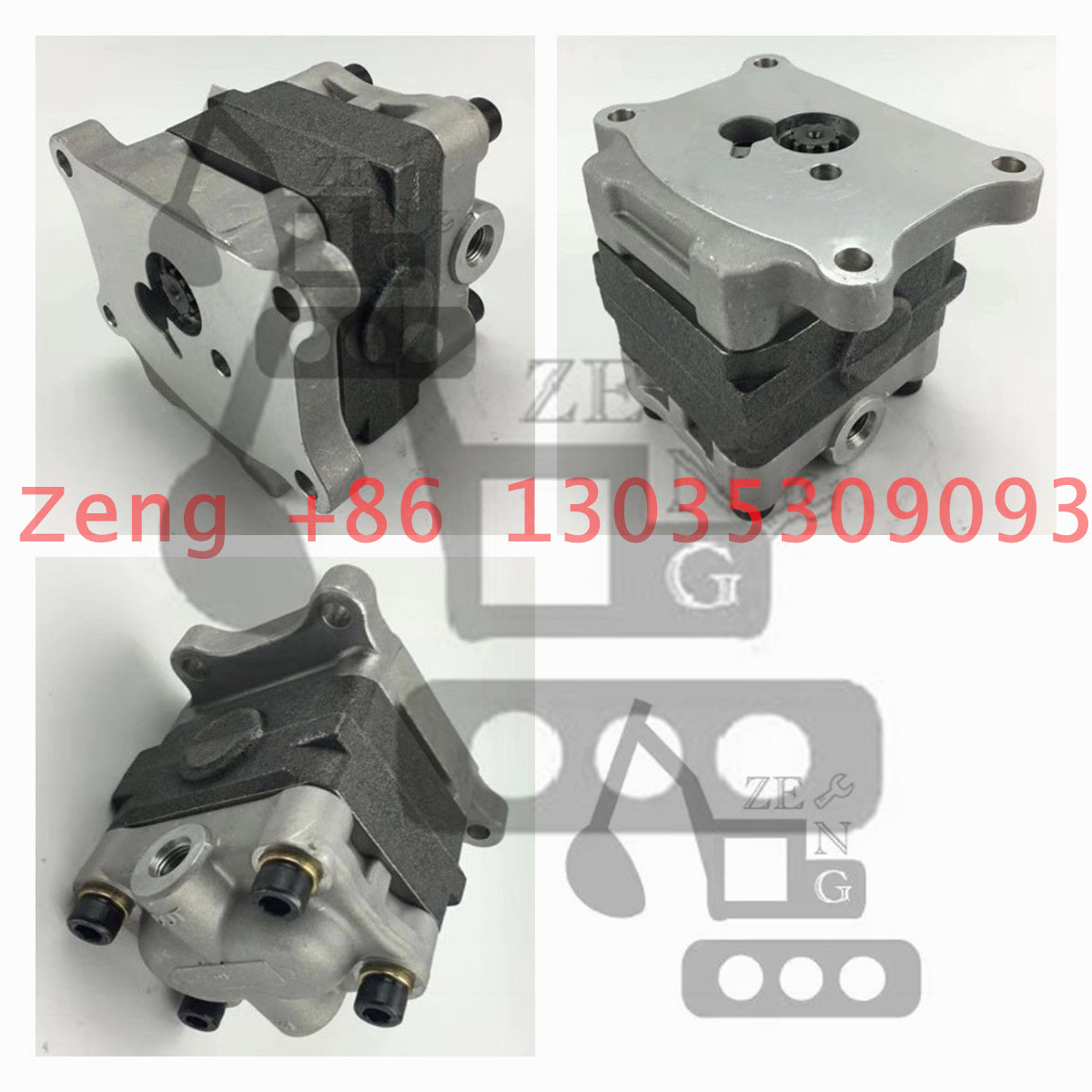 PC40MR-1 708-3S-04580 hydraulic pump gear pump pilot pump