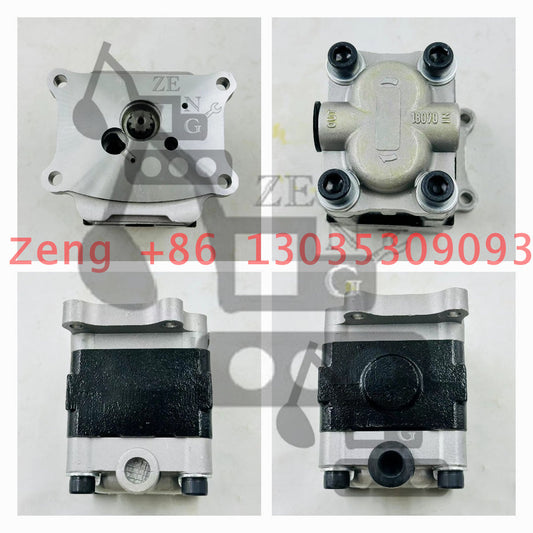 KOMATSU PC45MR-3 PC55MR-3 excavator hydraulic pilot gear pump