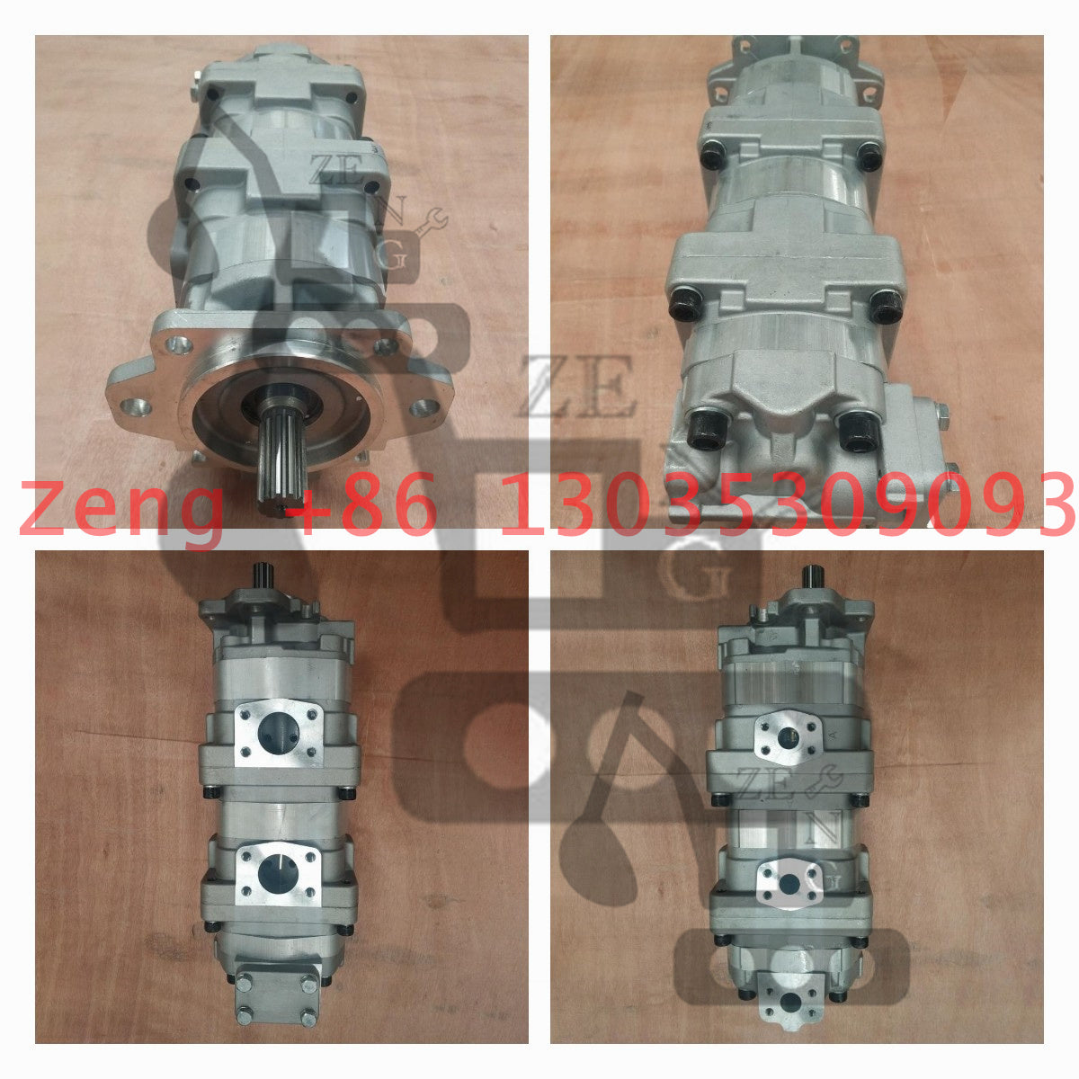 PC120-1 PC120-2 705-56-34000 hydraulic pump gear pump pilot pump
