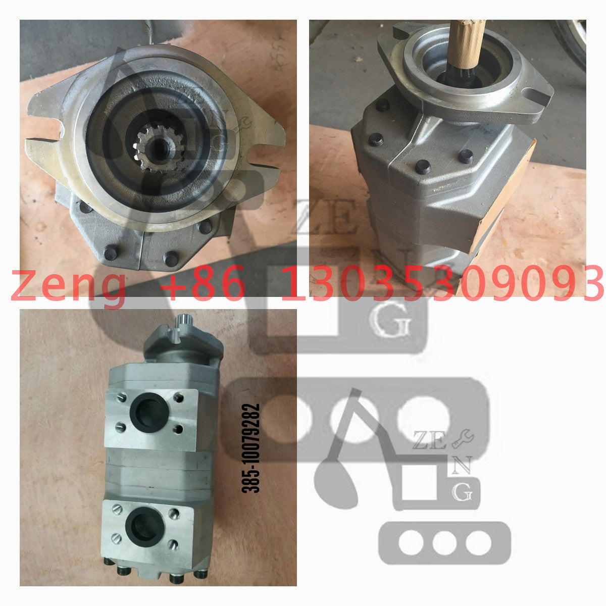 PC530B JH80C 385-10079282 hydraulic pump gear pump pilot pump