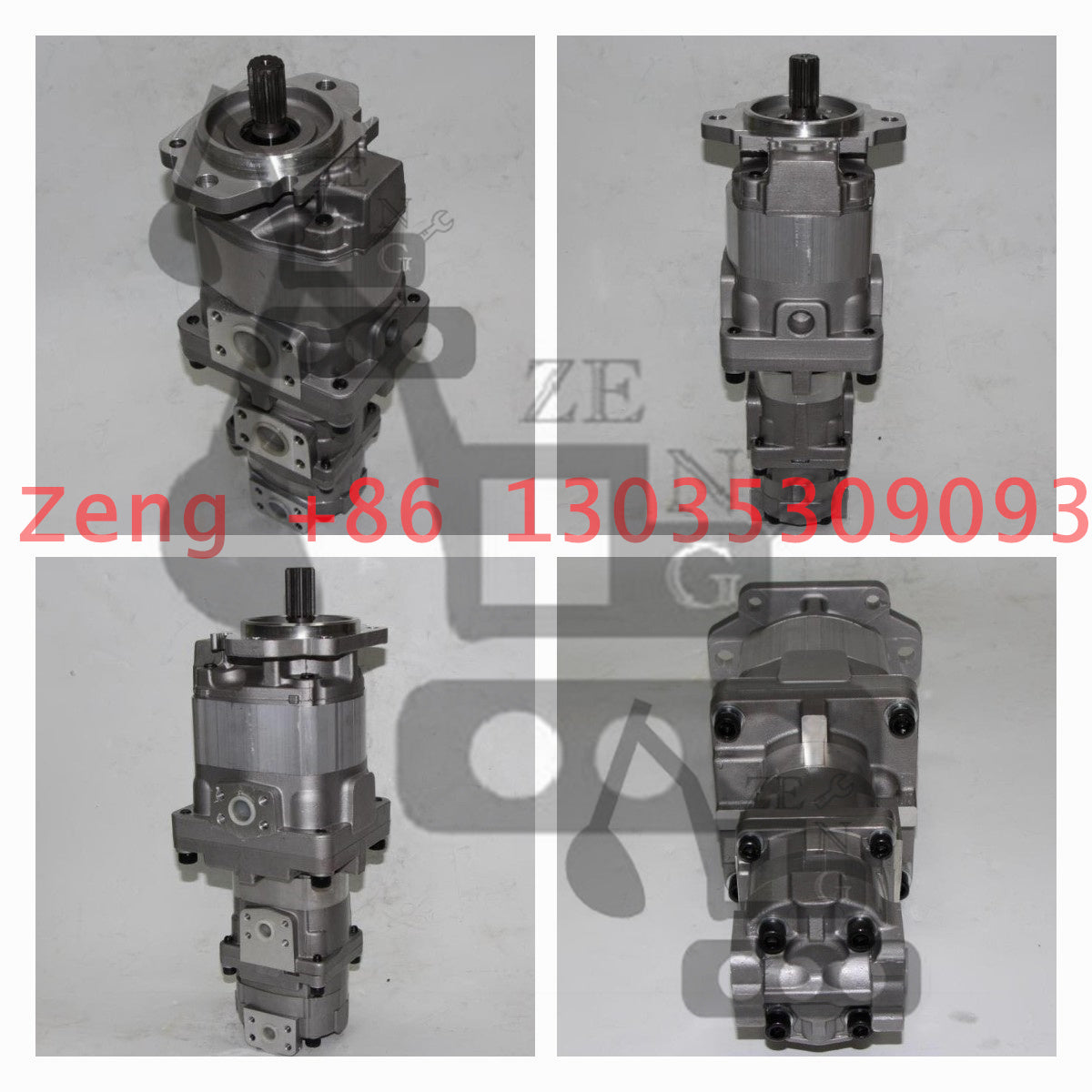 PC1100 PC1250 705-56-34360 hydraulic pump gear pump pilot pump