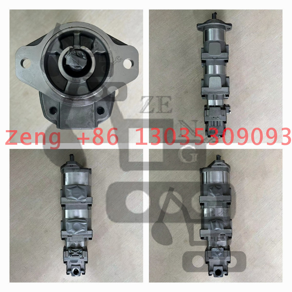 WA200 705-56-26090 hydraulic pump gear pump pilot pump