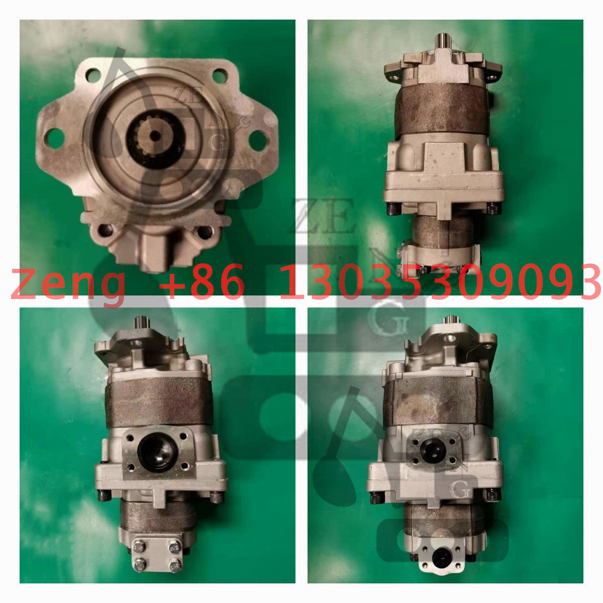 WA500-3 WD500 WF550 705-52-30490 hydraulic pump gear pump pilot pump