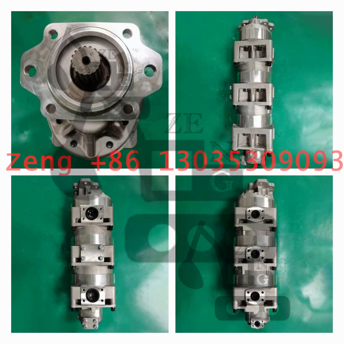 WA600-1 705-58-47000 hydraulic pump gear pump pilot pump