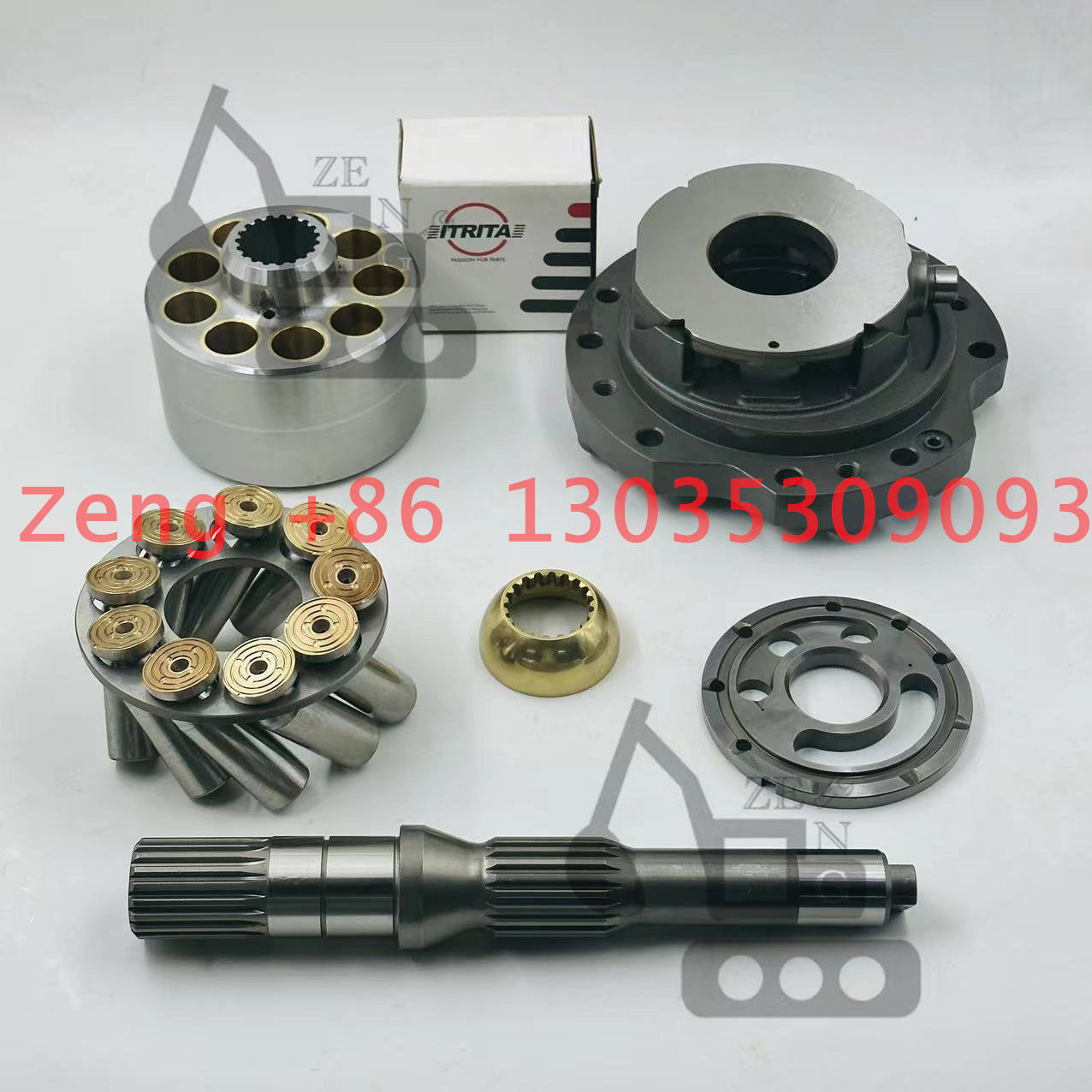 Komatsu HPV75 hydraulic pump rotory group and spare parts for PC60-6 PC60-7 PC60-8 PC78S-5(OLD) excavator