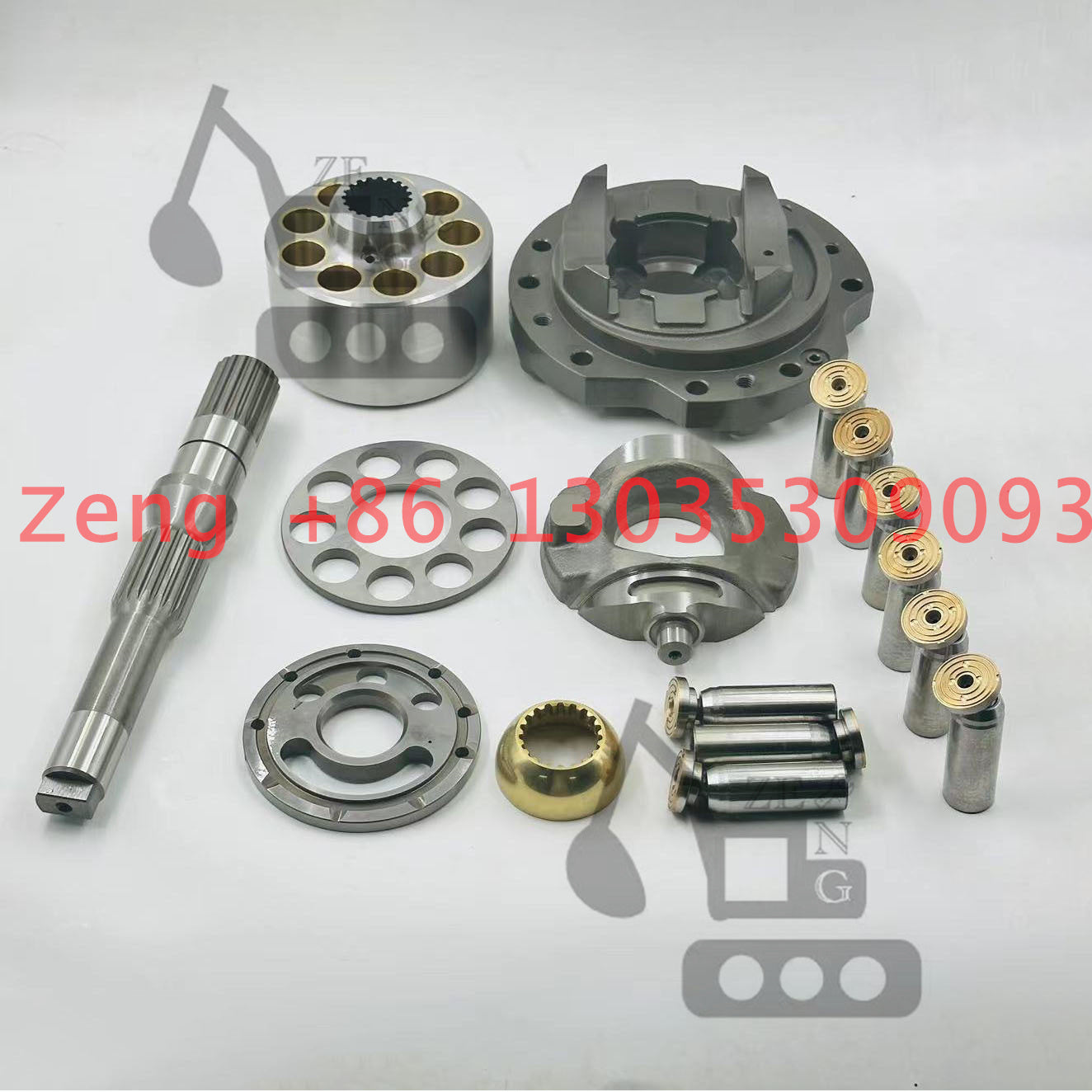 Komatsu HPV75 hydraulic pump parts used for Komatsu PC60-6 PC60-7 PC60-8 PC78S-5 excavator