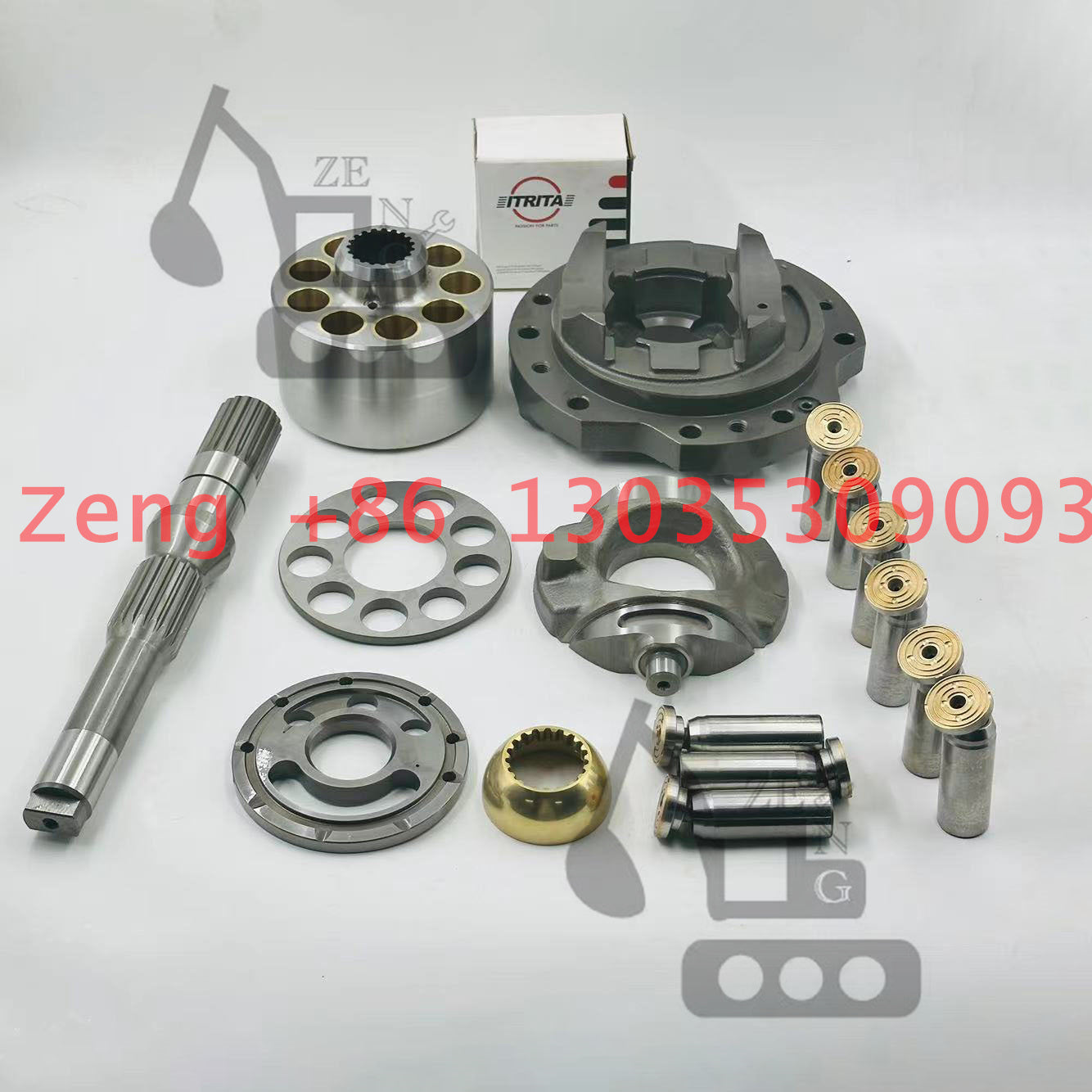 Komatsu HPV75 hydraulic pump rotory group and spare parts for PC60-6 PC60-7 PC60-8 PC78S-5(OLD) excavator