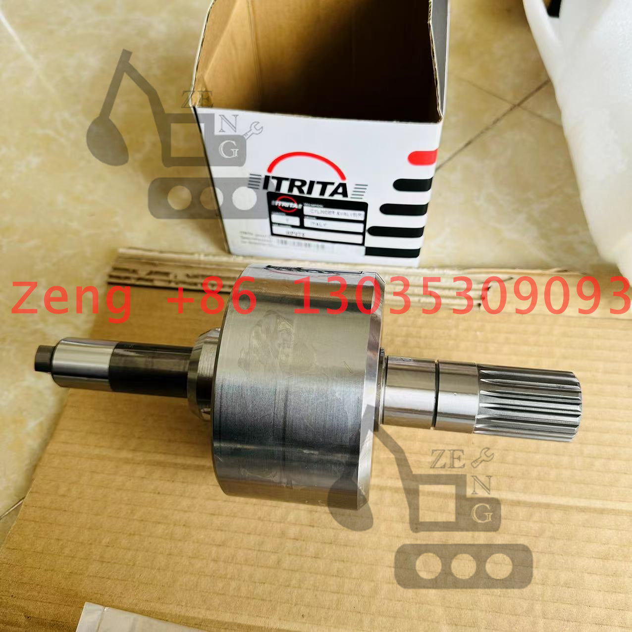 Komatsu HPV75 hydraulic pump rotory group and spare parts for PC60-6 PC60-7 PC60-8 PC78S-5(OLD) excavator