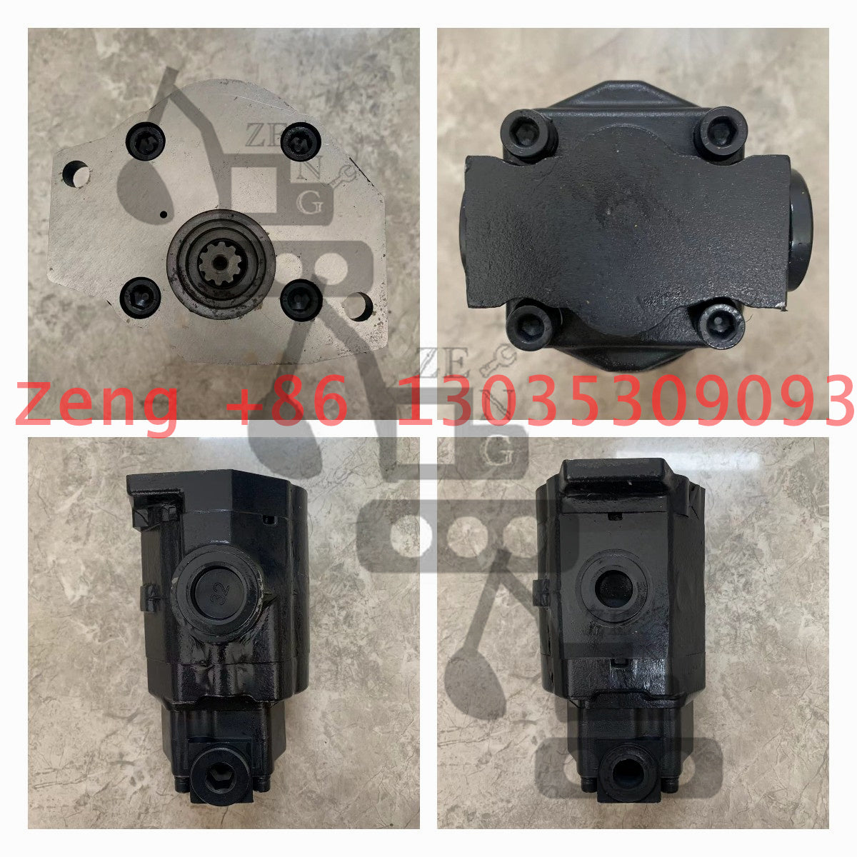 EX75 SH75 hydraulic pump gear pump pilot pump