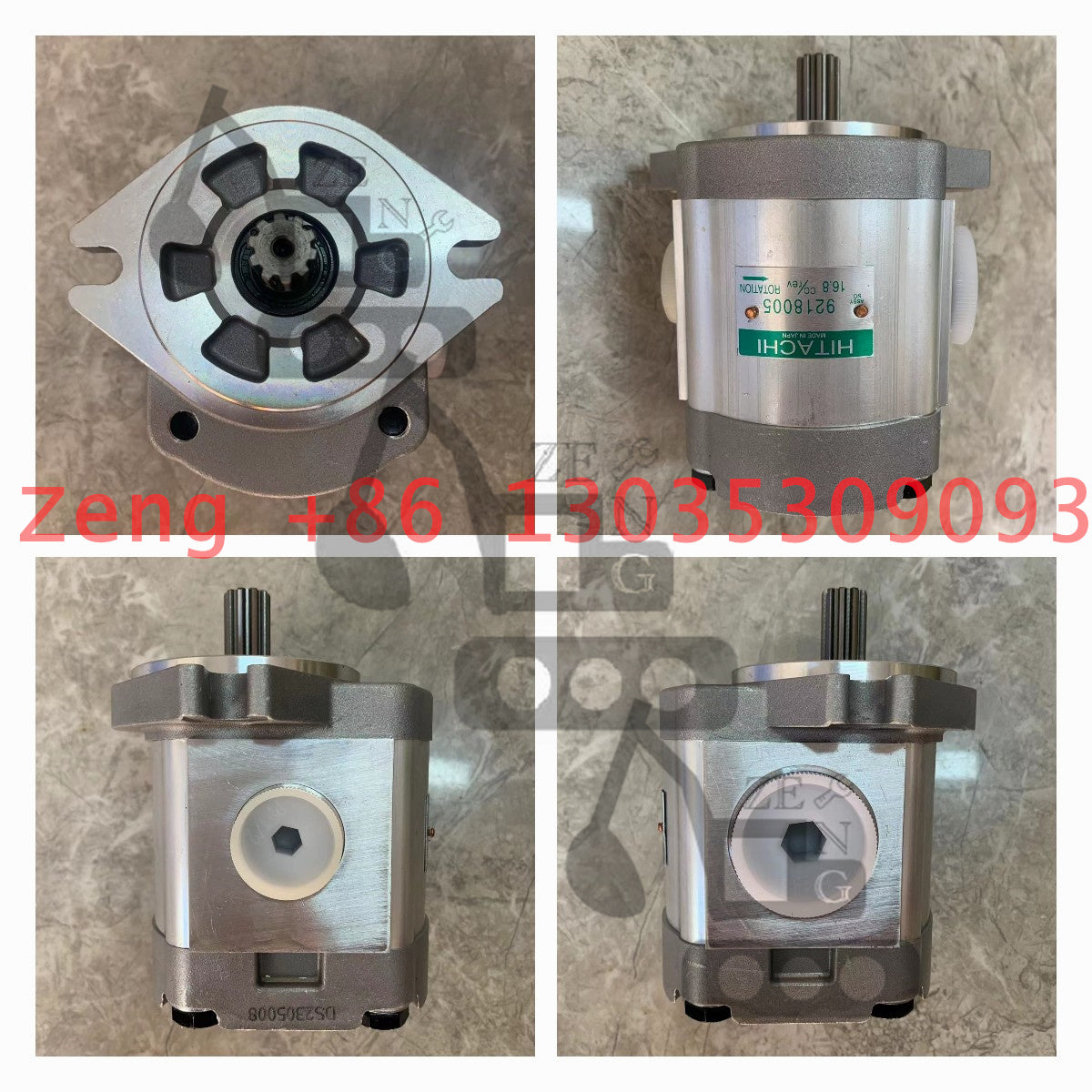 HPV102 HPV118 hydraulic pump gear pump pilot pump