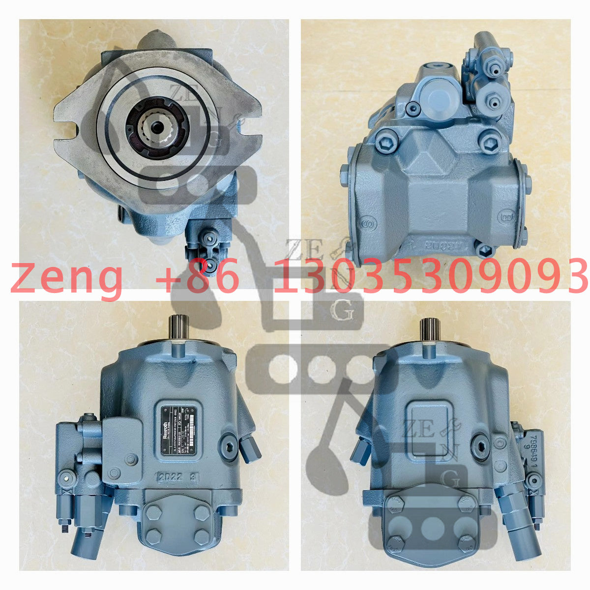 CAT307E A10VSO72 hydraulic pump