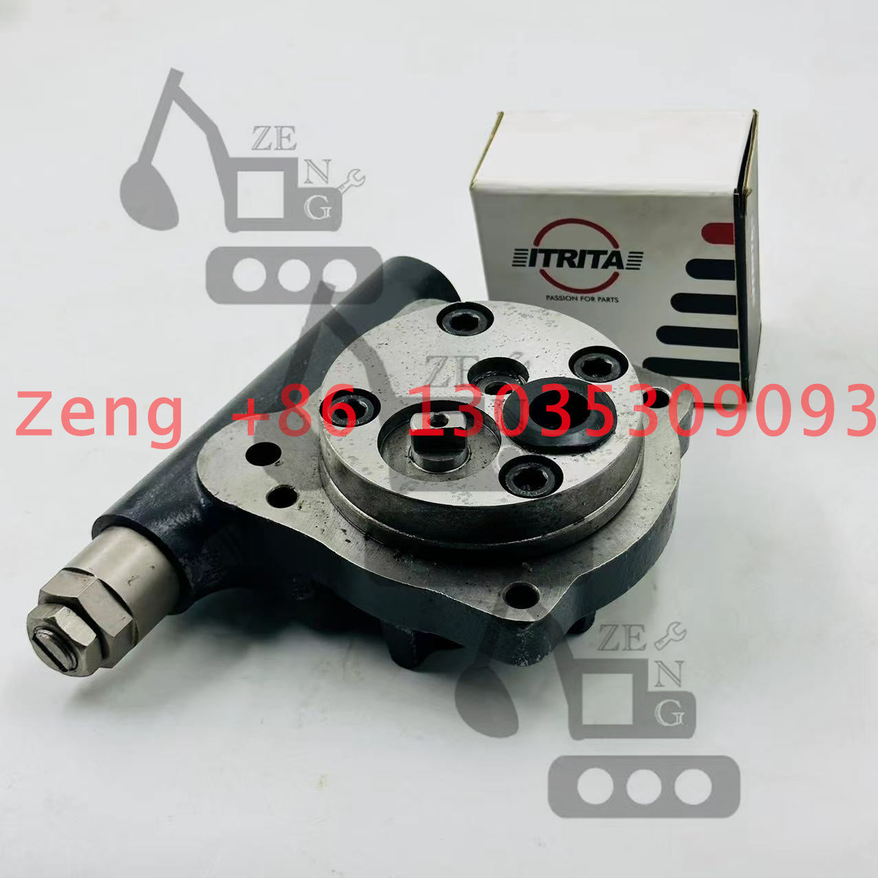 HPV75 PC60-7 hydraulic pump gear pump pilot pump