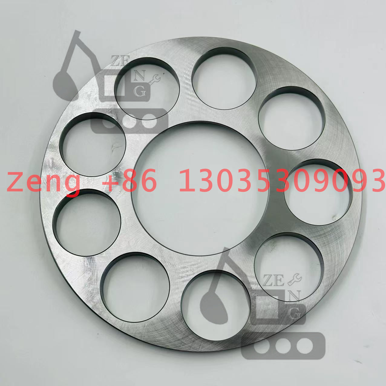 R215VSXM R220-9XM 38Q6-41100 travel motor set plate retainer plate