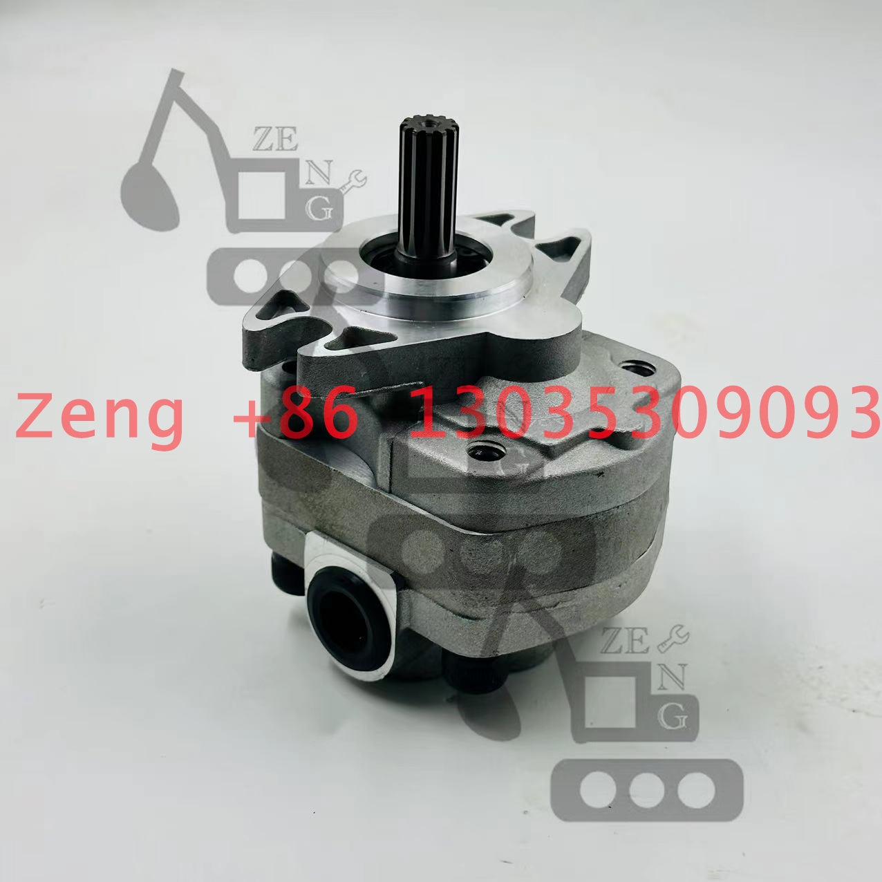 Kawasaki K3V112BDT SK200-1 LH hydraulic pump gear pump pilot pump