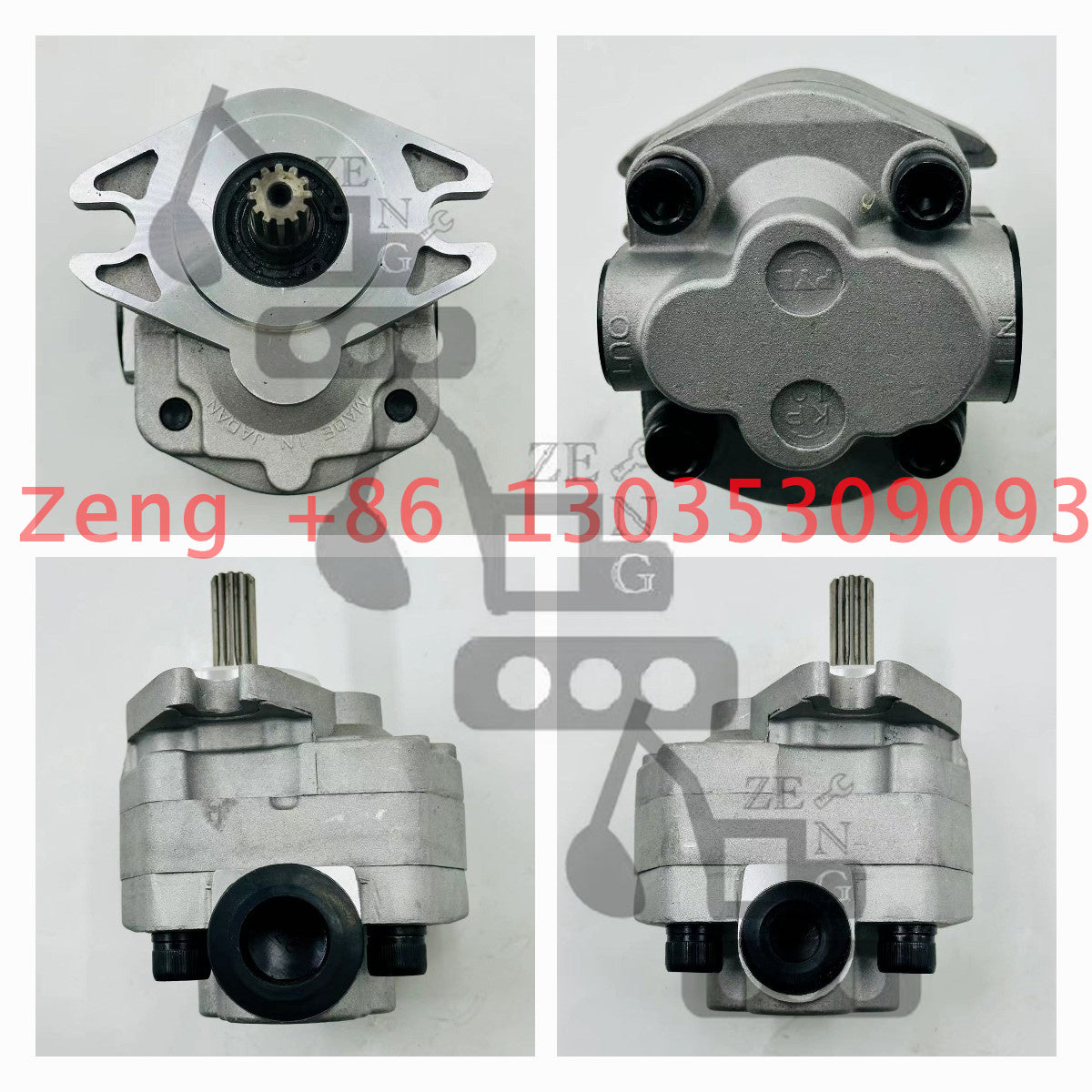 KAYABA PSV2-55T hydraulic pump gear pump pilot pump