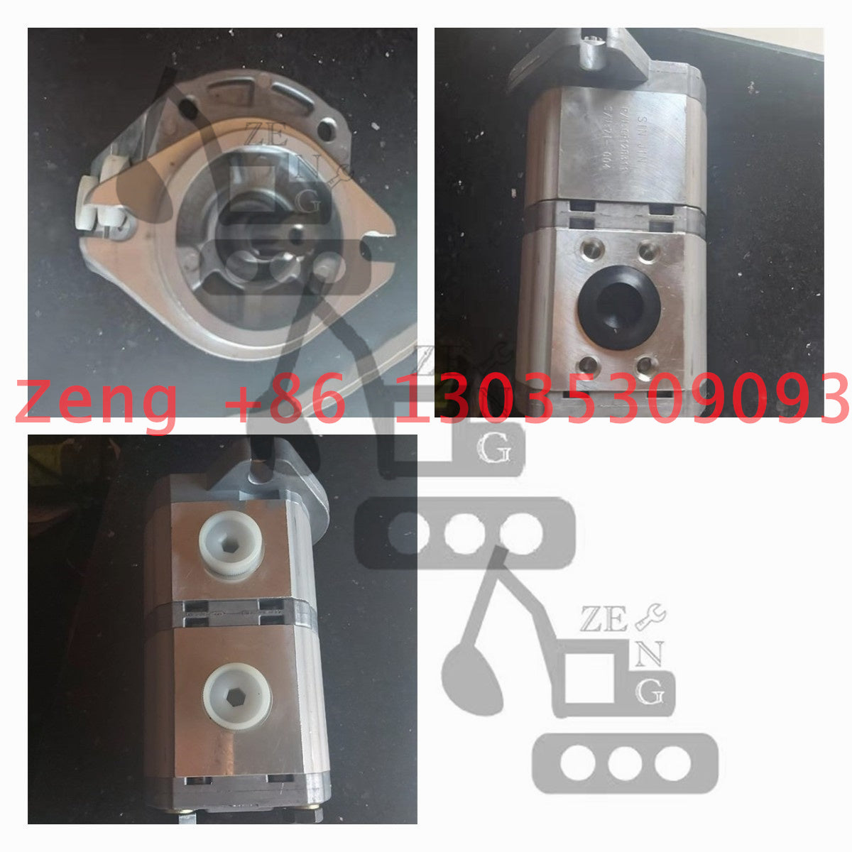 dx140 401-00445A hydraulic pump gear pump pilot pump