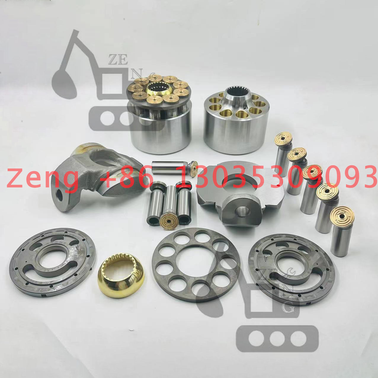 Komatsu HPV95 hydraulic pump rotory group and spare parts for PC200-6 PC200-7 PC200-8 excavator