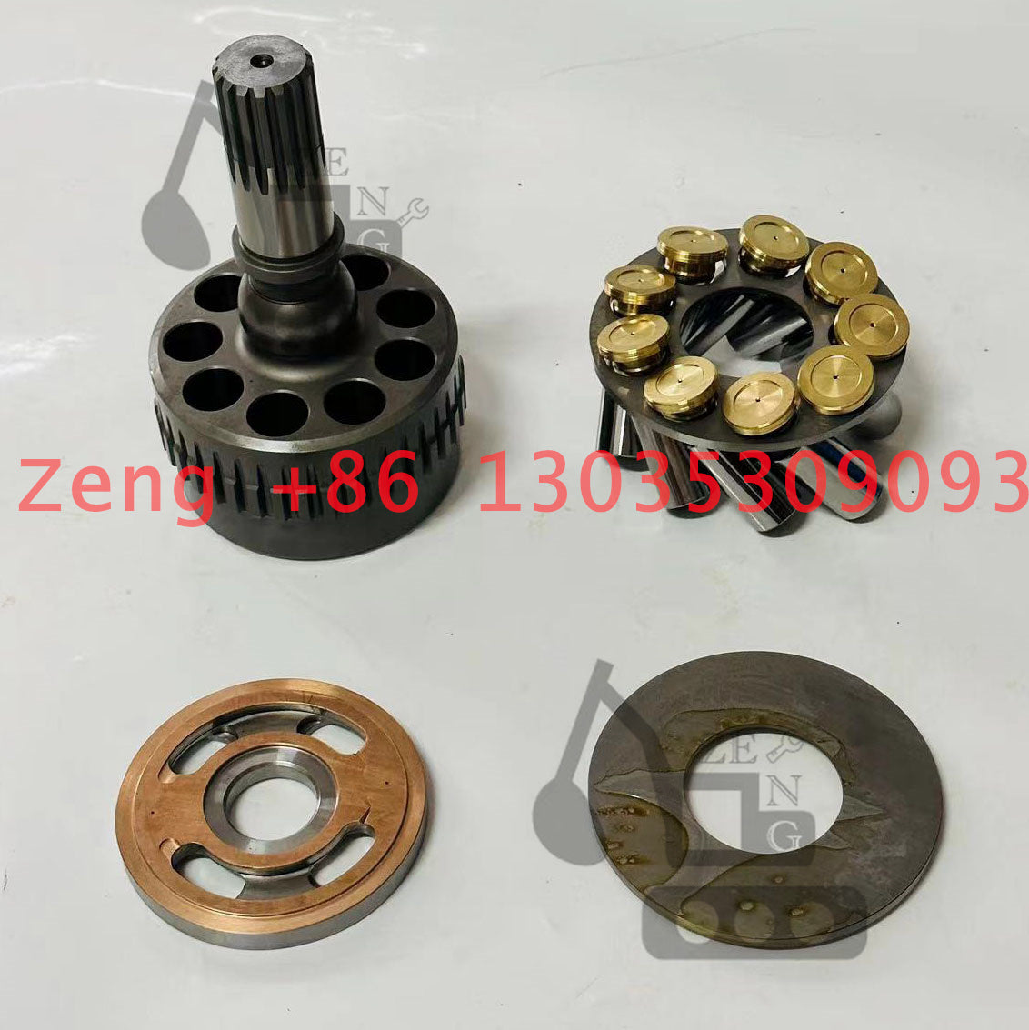 Toshiba SG02 hydraulic swing motor rotory group and spare parts for Kobelco SK60-6 SK120-5，Sumitomo SH100 excavator