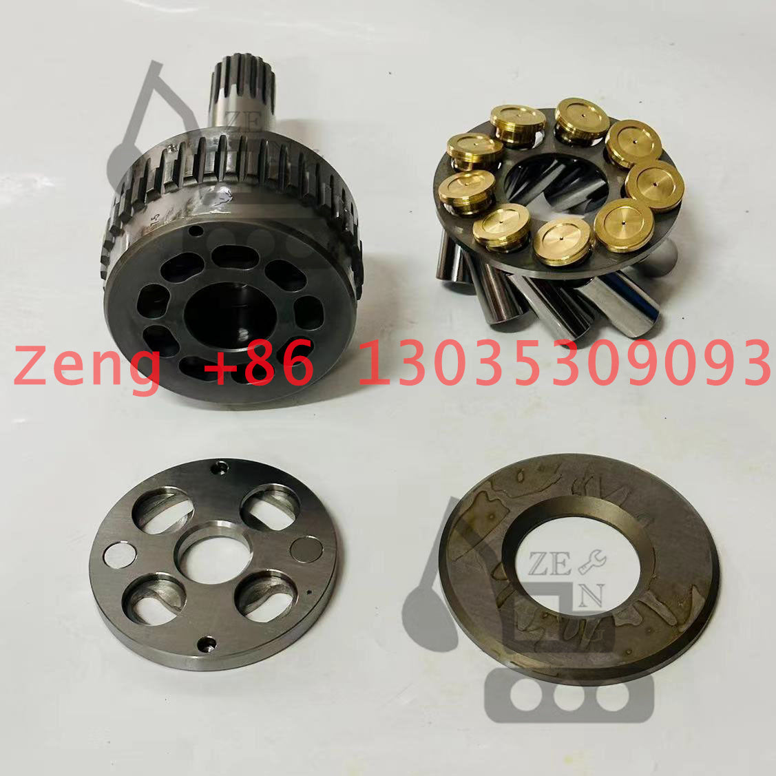Toshiba SG02 hydraulic swing motor rotary group and spare parts used for Kobelco SK60-6 SK120-5，Sumitomo SH100 excavator