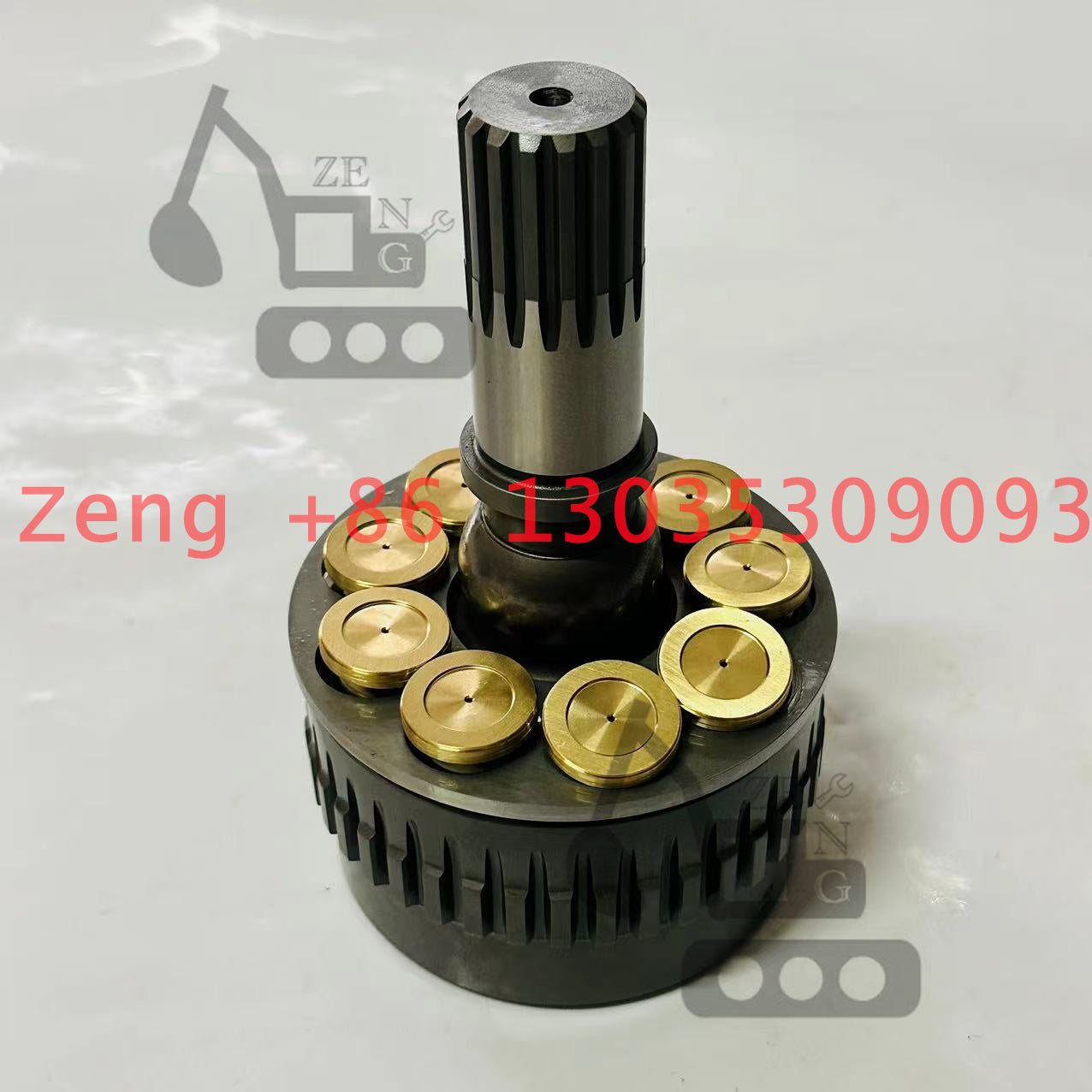 Toshiba SG15 hydraulic swing motor rotary group and spare parts used for Case CX330 excavator