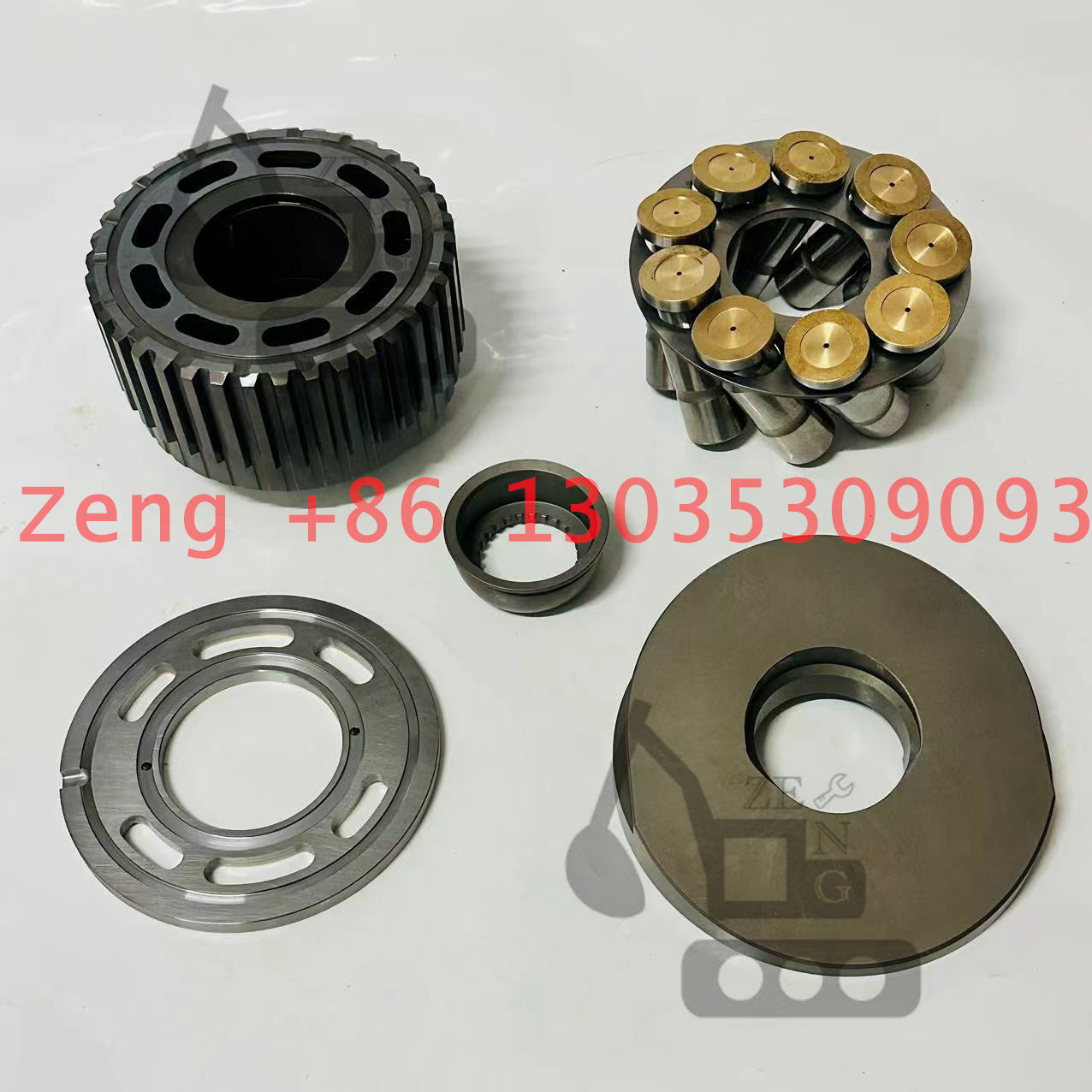 Kayaba MAG170 travel motor separation plate and friction plate