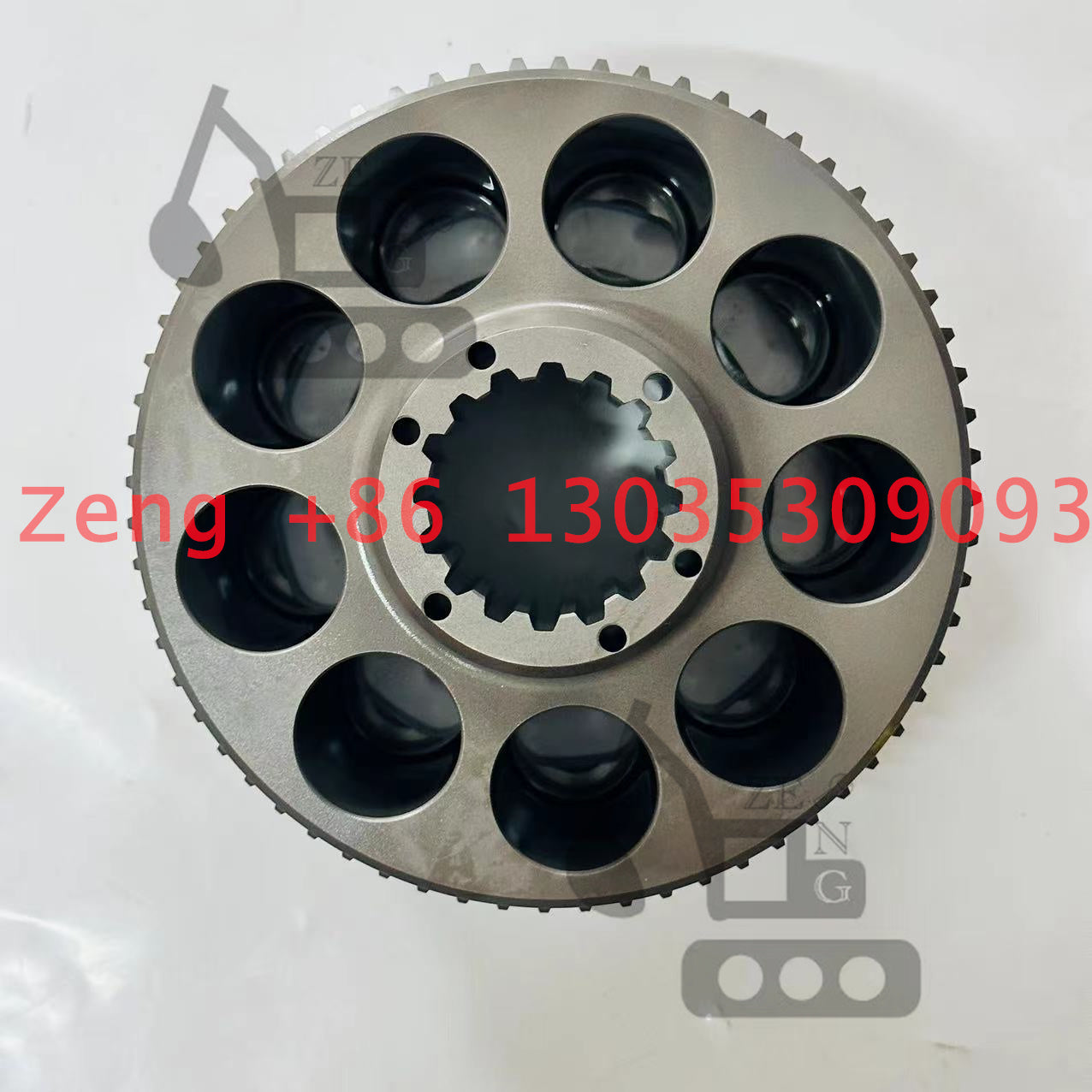 M2X210 swing motor cylinder block rotor