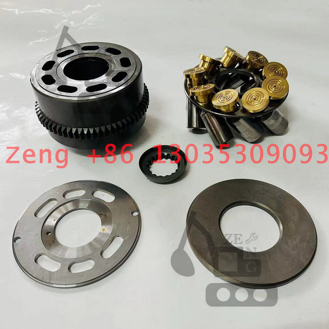 Kawasaki M2X210 hydraulic swing motor rotary group and spare parts for Kobelco SK300-1 SK300-2 SK300-3 SK330 SK300-2 SK350-6E，Hitachi EX270-5 EX280 EX300-1 EX300-2 EX300-3 EX300-5 excavator