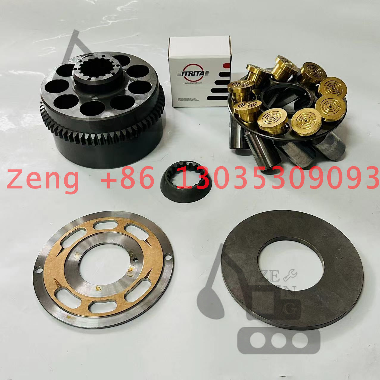 KAWASAKI M2X210 swing motor valve plate timing plate balance plate control plate port plate
