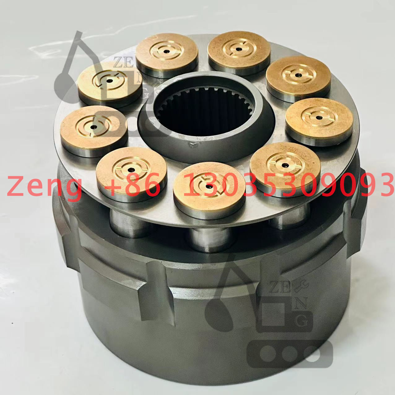 Hitachi HMGF68 travel motor parts