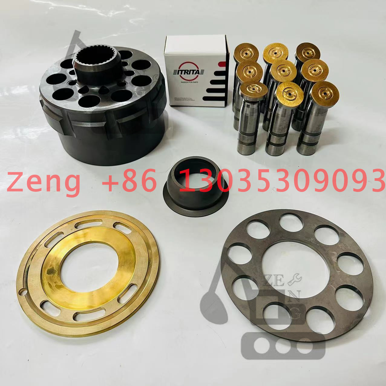 Hitachi HMGF68 travel motor parts