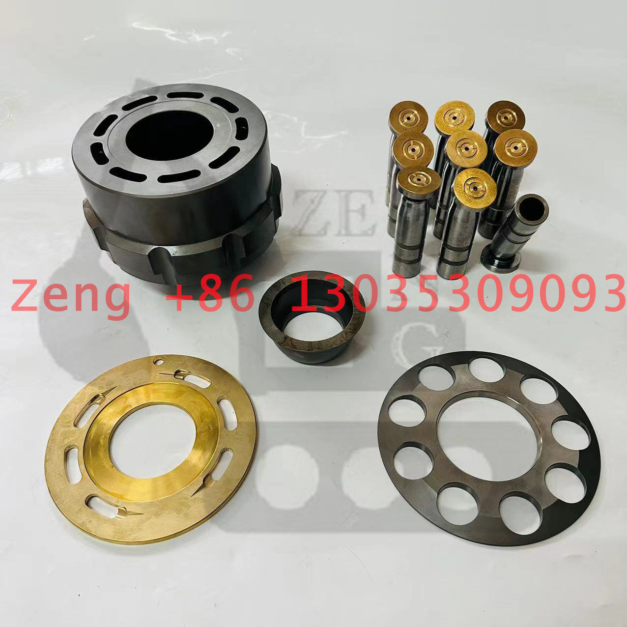 Hitachi HMGE68 travel motor piston shoe
