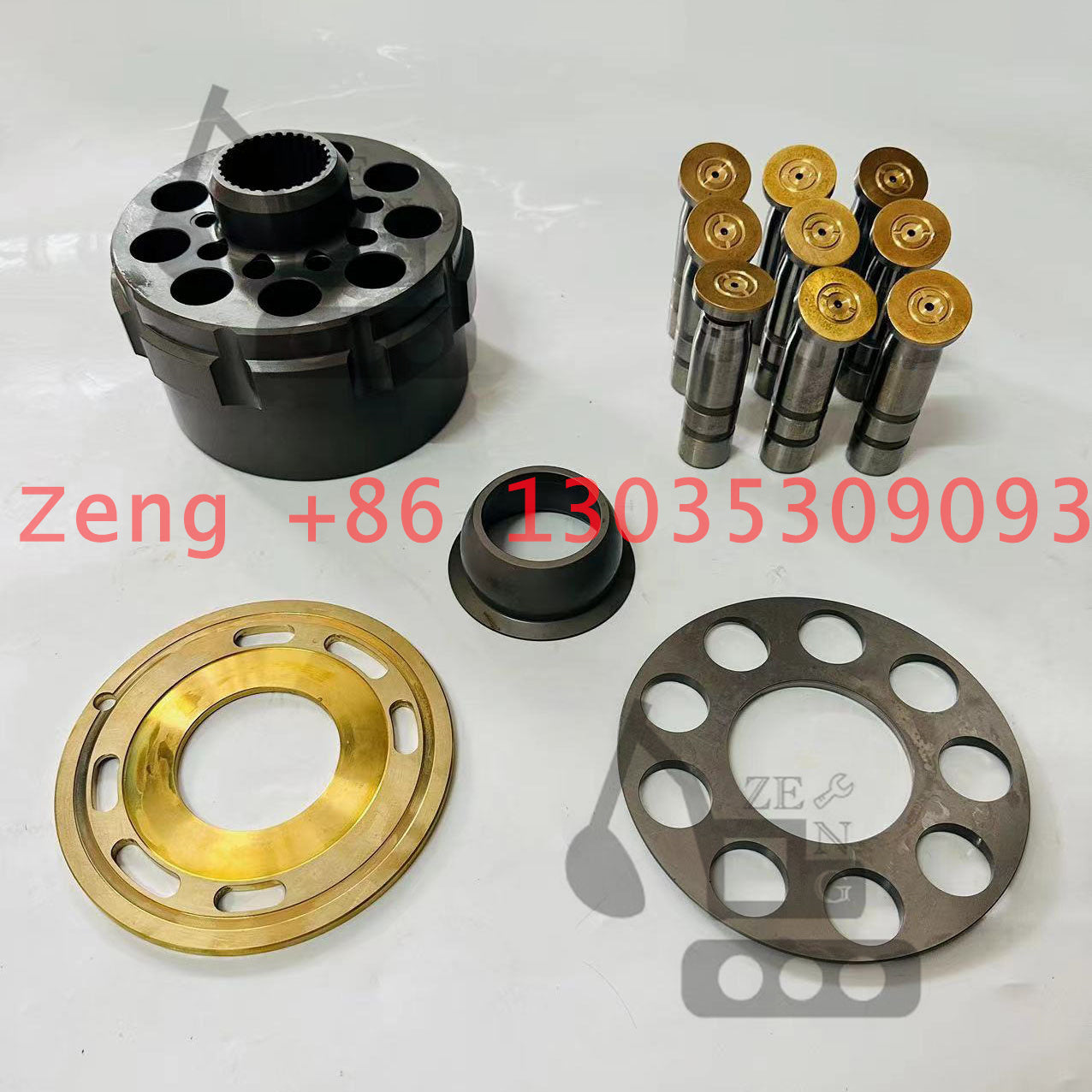 Hitachi HMGF68 travel motor parts