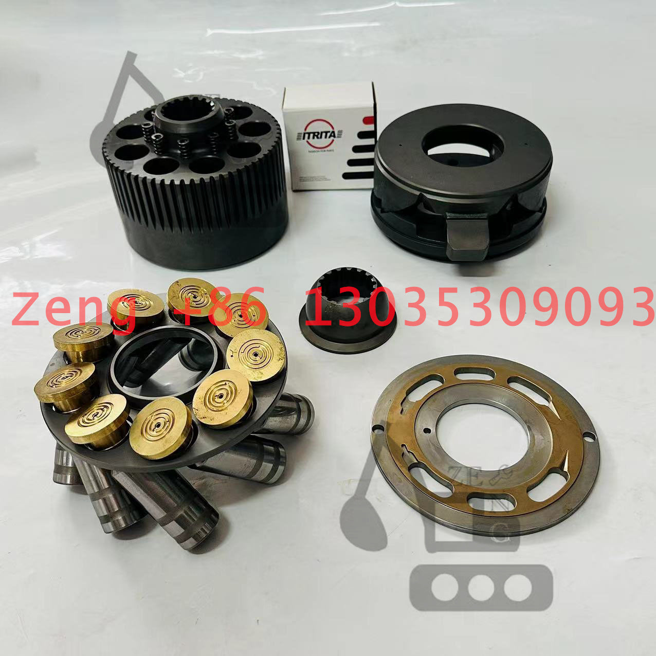 JMV-155/89 JMV155 travel motor set plate retainer plate retainer shoe