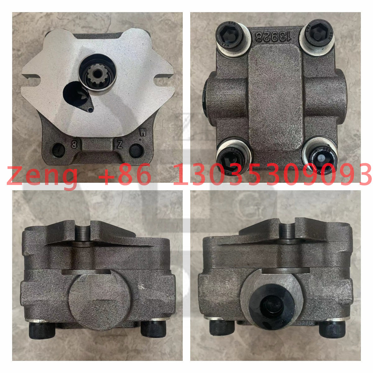 PVC90R original kind YC85 CLG907 CLG908 EC80 SK75 hydraulic pump gear pump pilot pump
