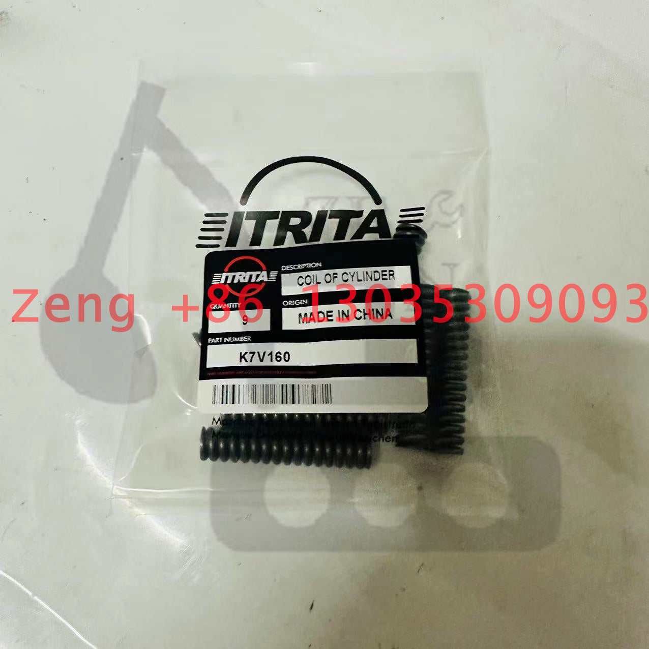 K7V160 hydraulic pump spring