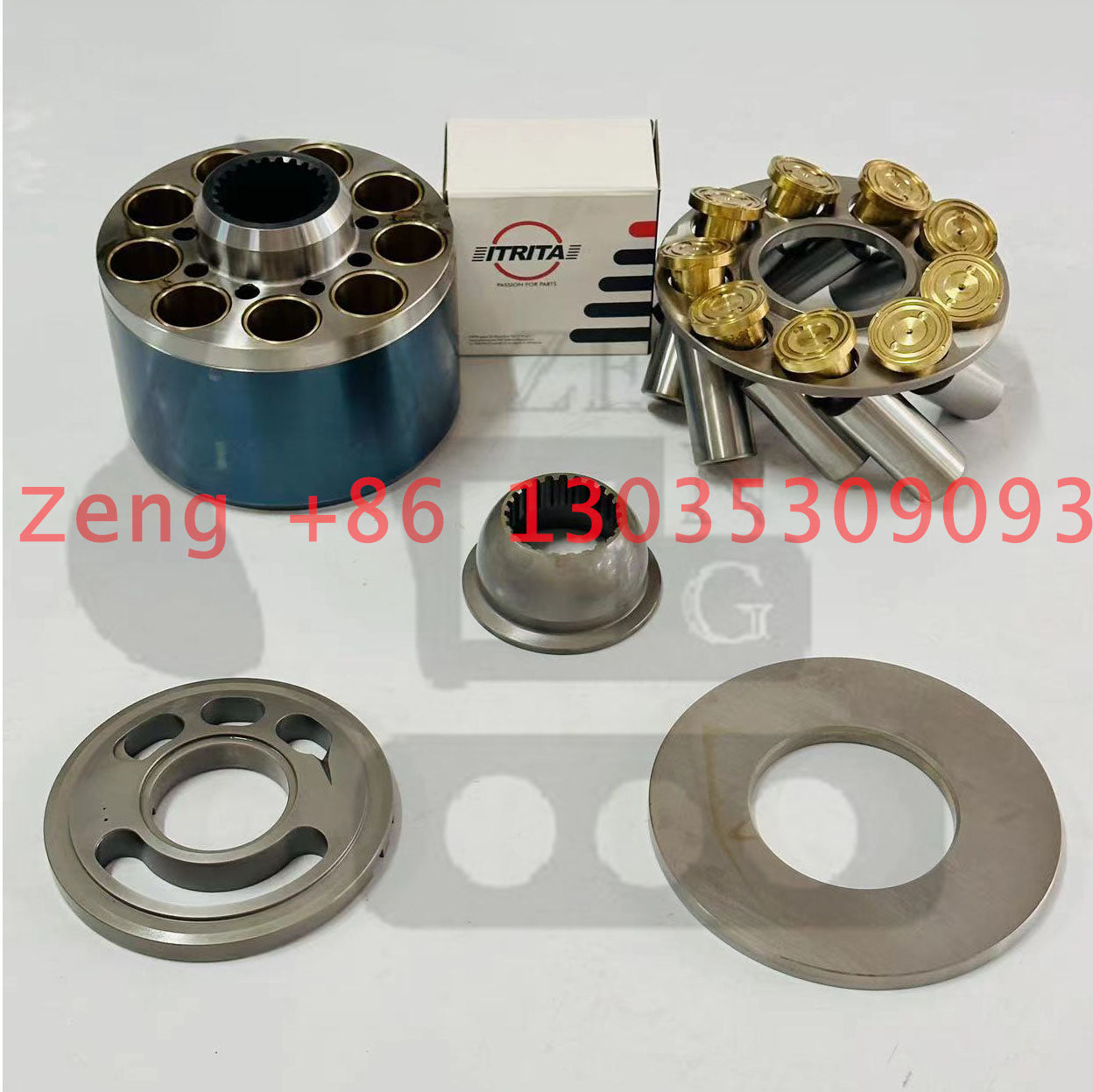 Kawasaki K7V140 hydraulic pump rotary group and spare parts for Kobelco SK350-10 SK380-10 excavator