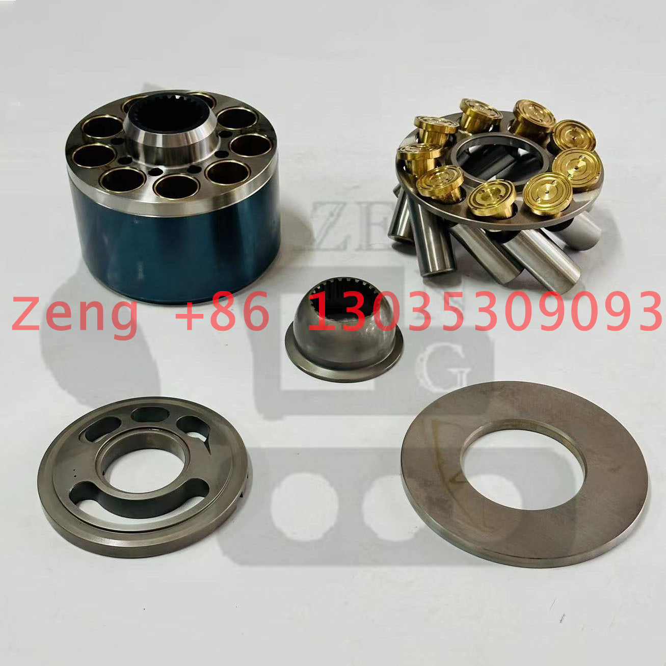 Kawasaki K7V140 hydraulic pump rotary group and spare parts for Kobelco SK350-10 SK380-10 excavator
