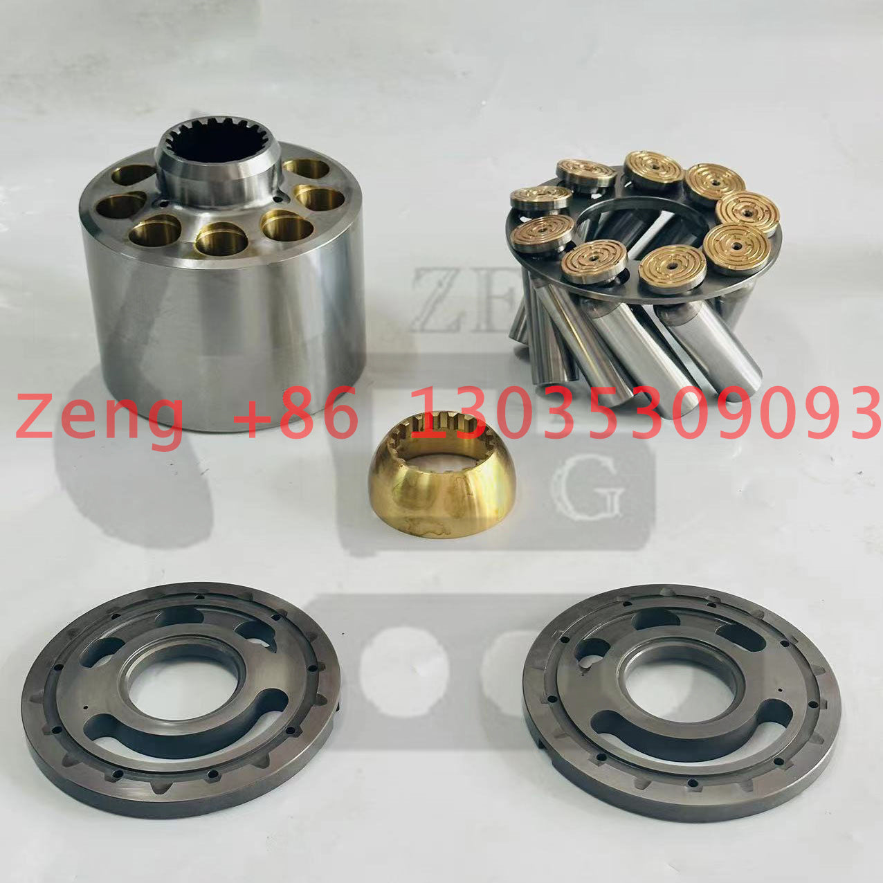 Komatsu HPV132 hydraulic pump rotory group and spare parts for PC300-6 PC350-6 excavator
