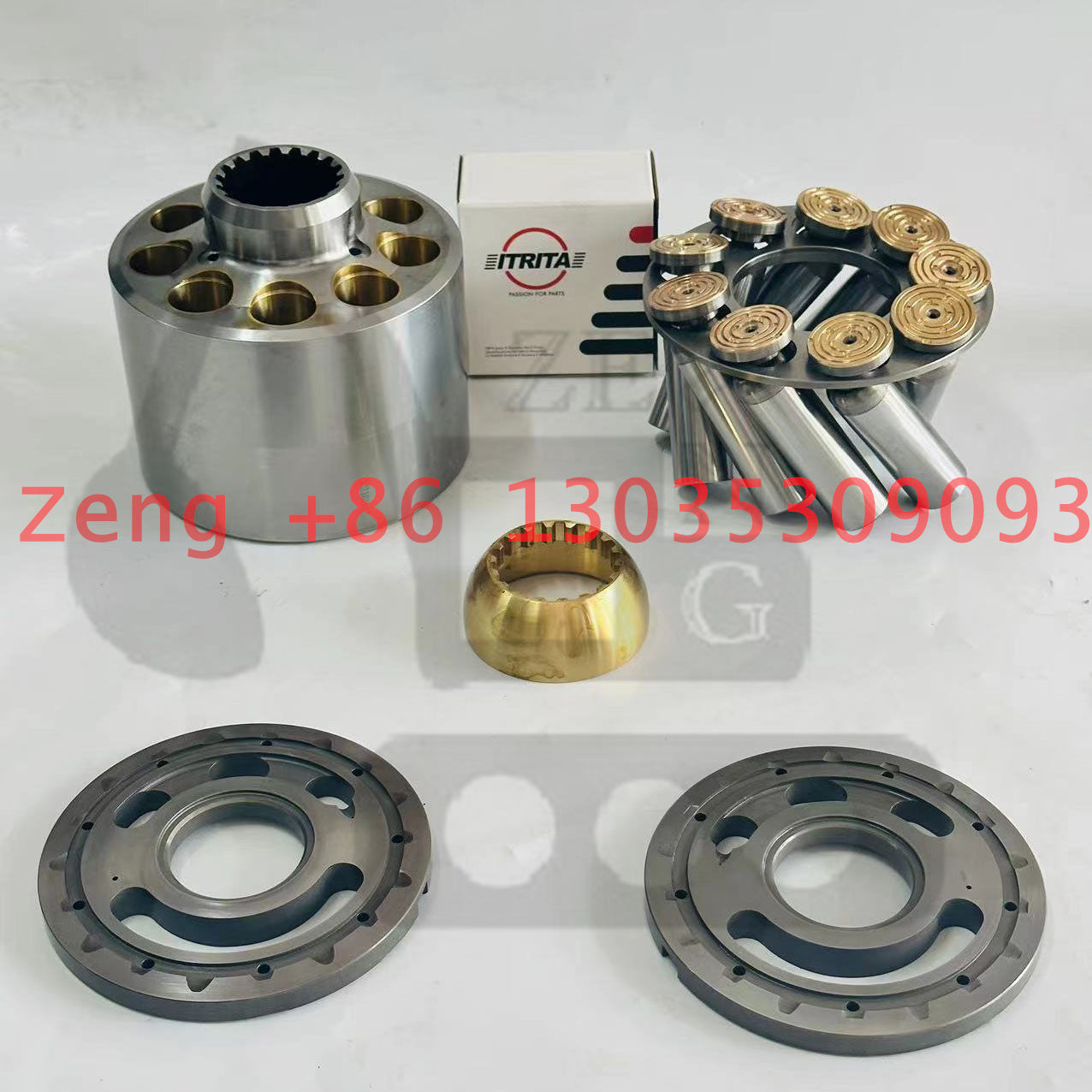 Komatsu HPV132 hydraulic pump rotory group and spare parts for PC300-6 PC350-6 excavator