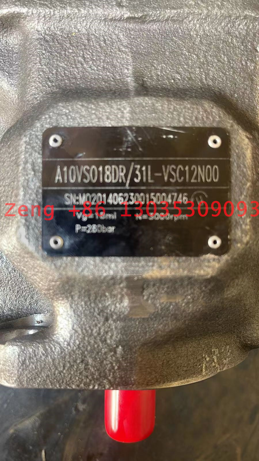 REXROTH A10VSO18 hydraulic piston pump