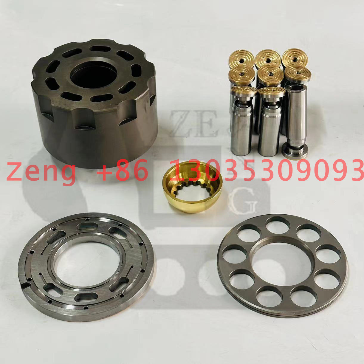 Komatsu HMV110 final drive travel motor parts