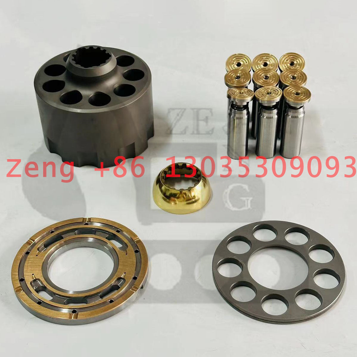 Komatsu HMV110 final drive travel motor parts