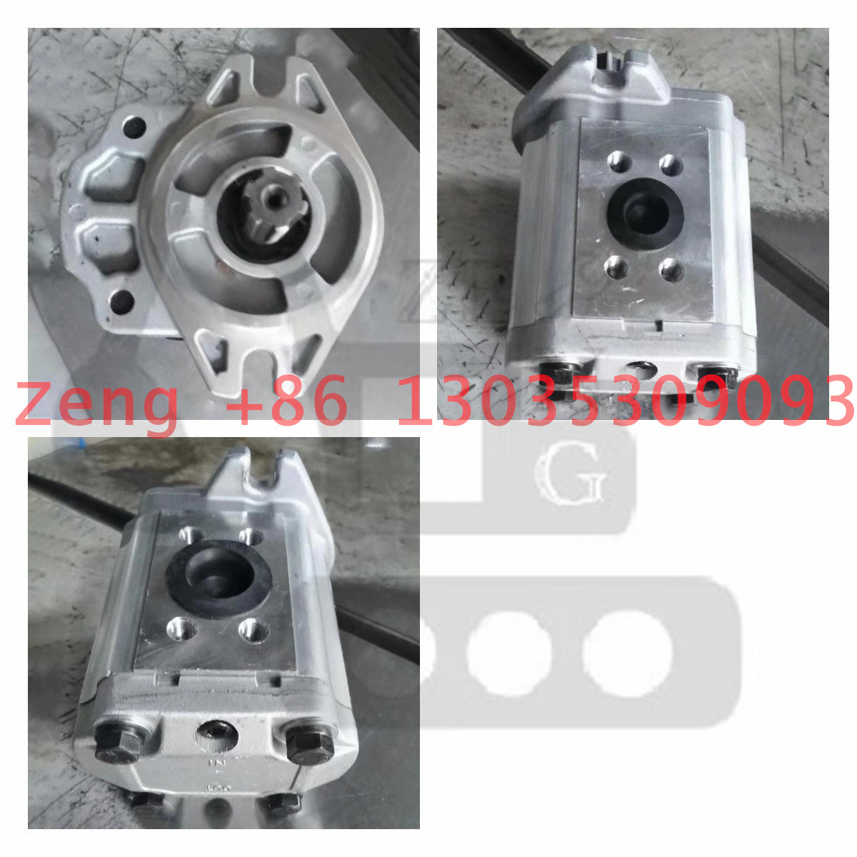 KRP4-26.5 TCM820 6T hydraulic pump gear pump pilot pump