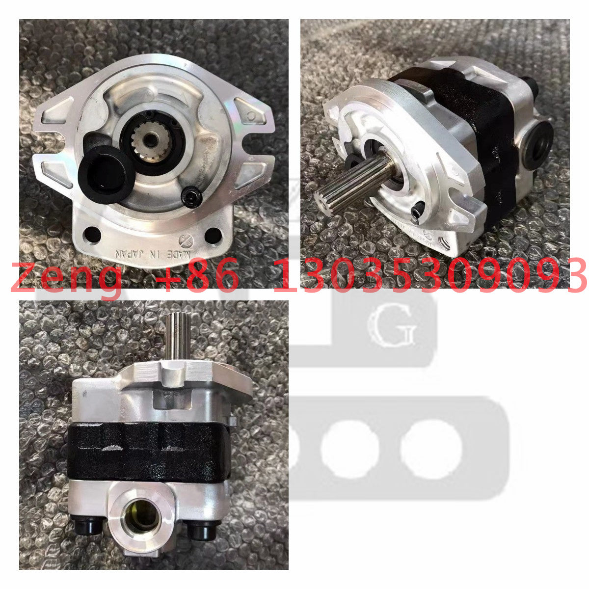 PSVD2-19 ZAX55 EX55 SK40 hydraulic pump gear pump pilot pump